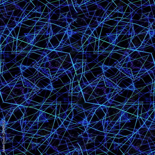 Galaxy Linear Pattern Background