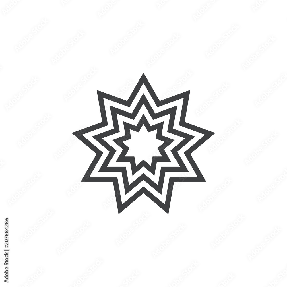 Star logo vector Star logo vector