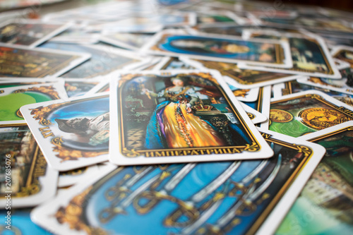 Photo of tarot card.