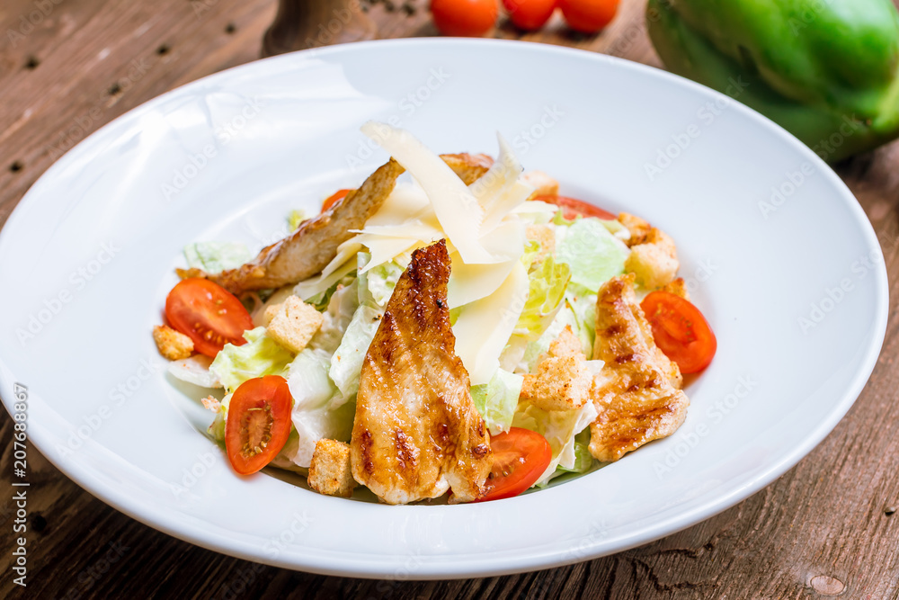 Salad caesar with chicken Salad caesar with chicken