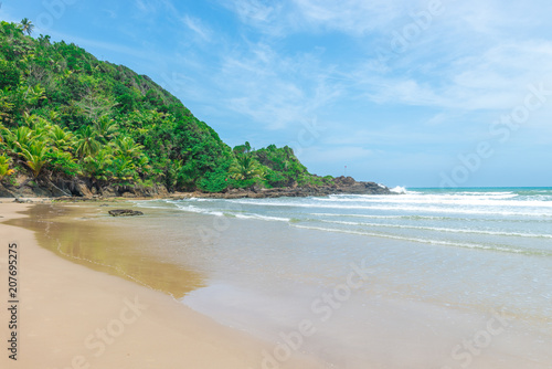 Summer holiday daylight beach scene tropical paradise © vbjunior