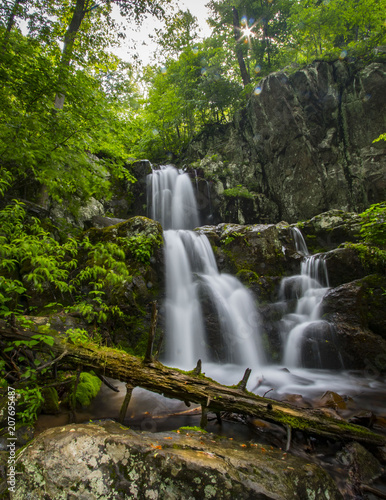 Rushing Waterfall