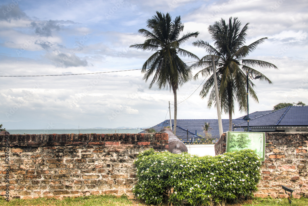 The fortress of Penang, Malaysia. The fortress of Penang, Malaysia.