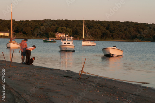 Late afternoon at the marina