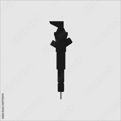 fuel injector vector
