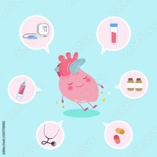 cute cartoon heart