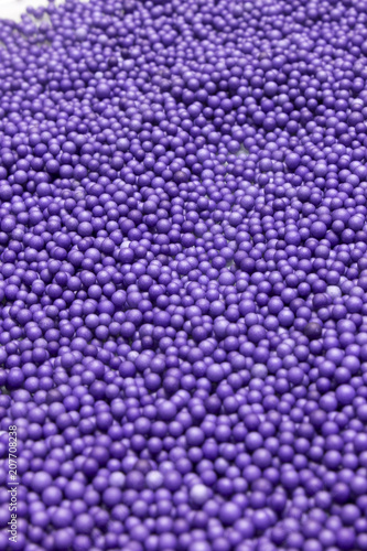 Purple Polysterene Balls background photo