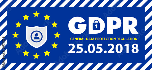 GDPR General Data Protection Regulation Business Internet Technology Concept