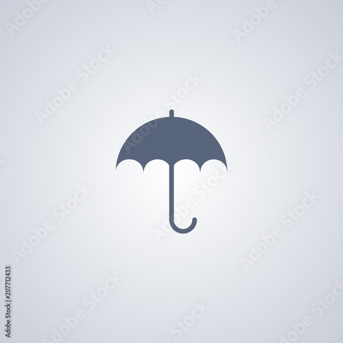Umbrella, brolly, vector best flat icon