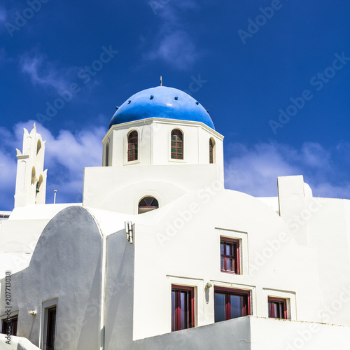 Greek Church on Santorini island