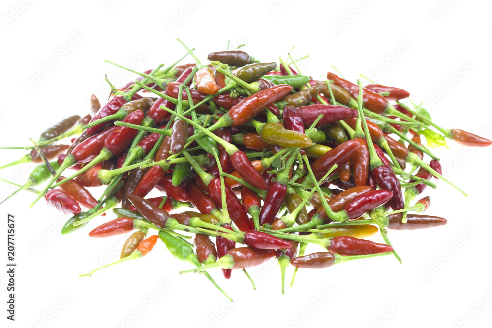 Fototapeta premium chili isolated on a white