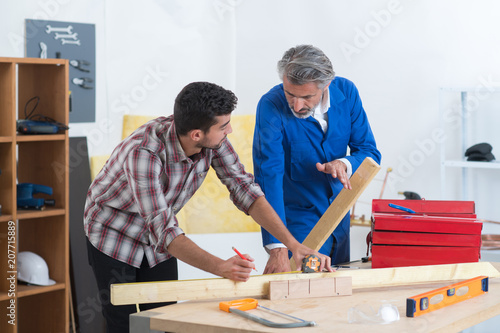 traditional carpenters workshop