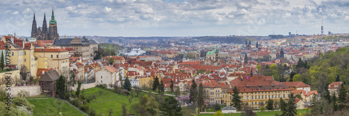 View of Prague from St. Vitus Cathedral, Prague, Czech Republic