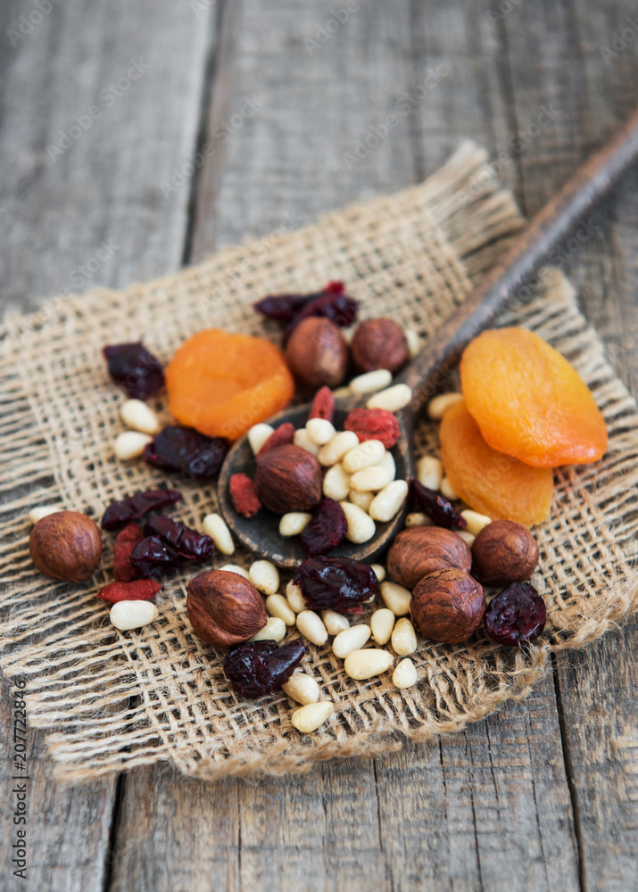 Mixed dried fruits