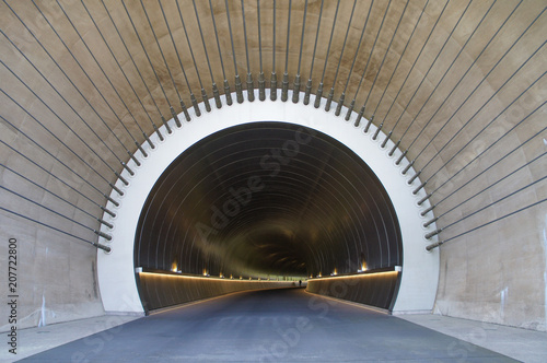 ミホミュージアムに続くトンネル