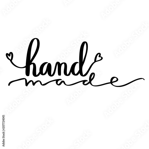 Hand drawn lettering: Hand made! For on-line shop photos and banners, for personal site.