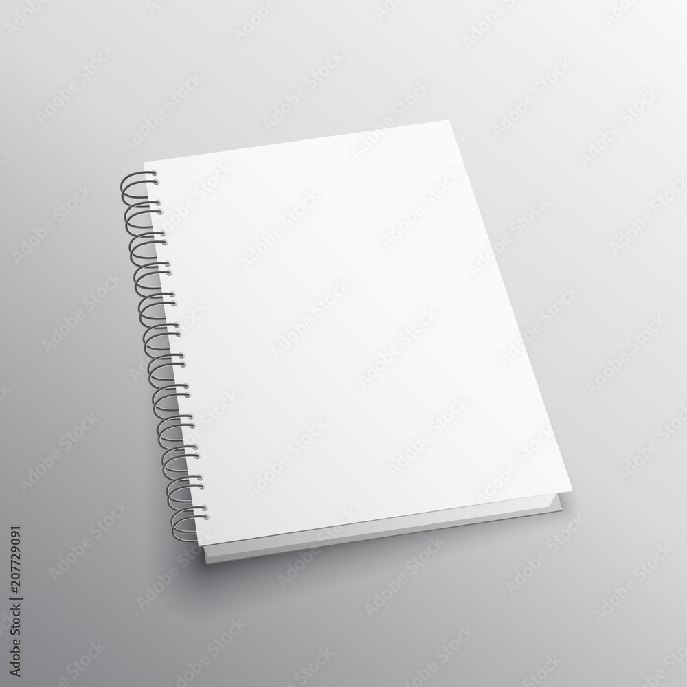 double loop binding book mockup template double loop binding book mockup template