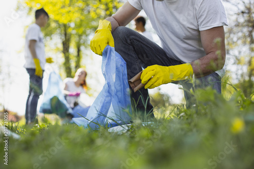 Quadro su tela Become volunteer