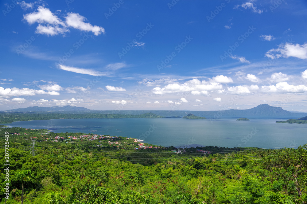 Beautiful landscape at Tagaytay