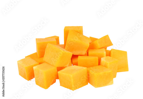 Butternutsquash Cubes