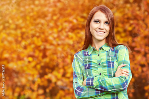 smiling country girl