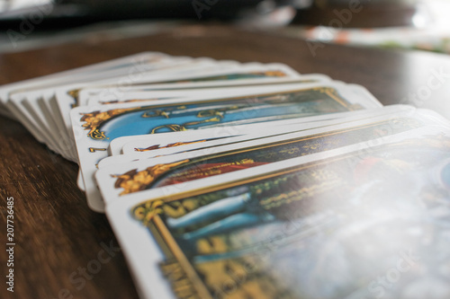 Photo of tarot card.