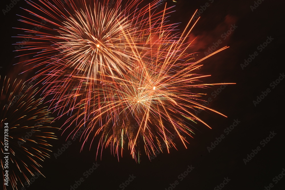 Fototapeta premium 花火-Fireworks-