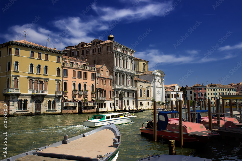 Fototapeta premium Venice, Italy Grand Canal view