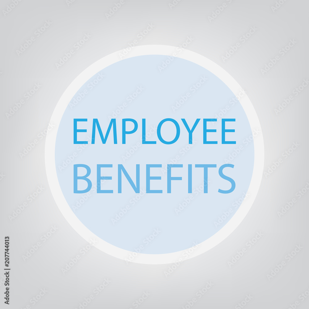 employee benefits concept- vector illustration employee benefits concept- vector illustration