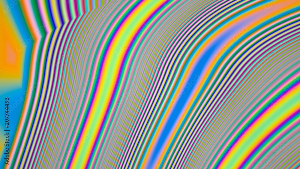 abstract rainbow holographic oil slick illustration. geometric wave colored stains. digital colorful background abstract rainbow holographic oil slick illustration. geometric wave colored stains. digital colorful background