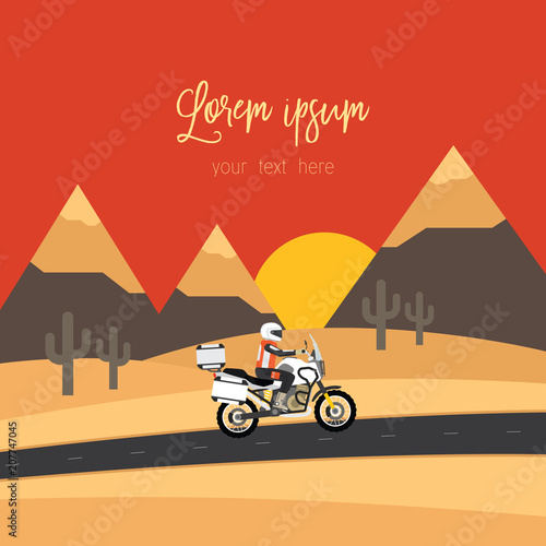 ride touring motorcycle