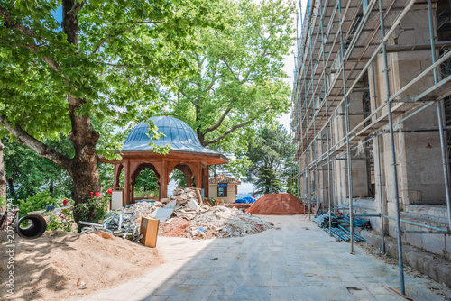 View of Yildirim Bayezid complex in Bursa  Turkey