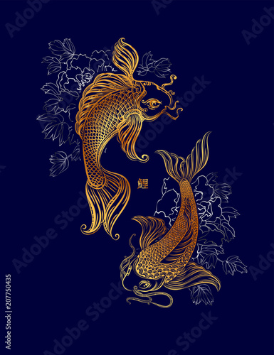 koi carp tatoo