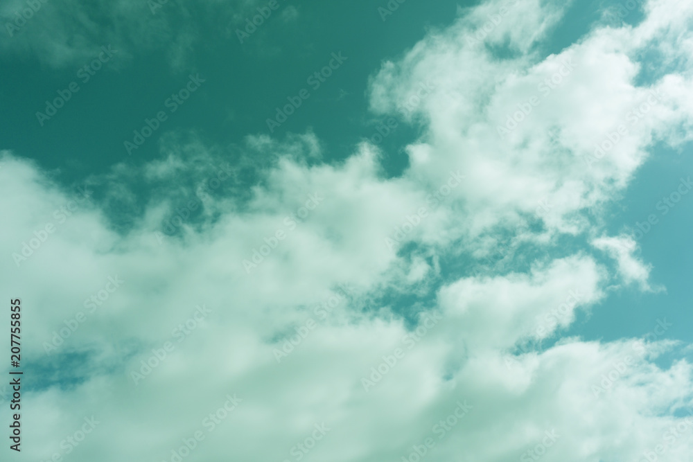 artistic soft cloud and sky with grunge paper texture . artistic soft cloud and sky with grunge paper texture .