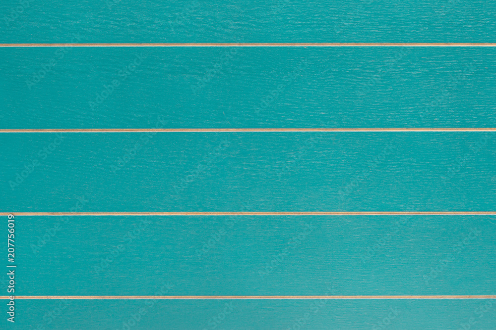 Fototapeta premium backgrounds and texture concept - old wooden fence painted in green background. Copy space, place for text