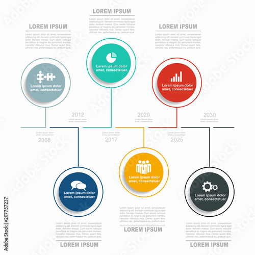 Infographic template. Vector illustration. Can be used for workflow layout, diagram, business step options, banner.