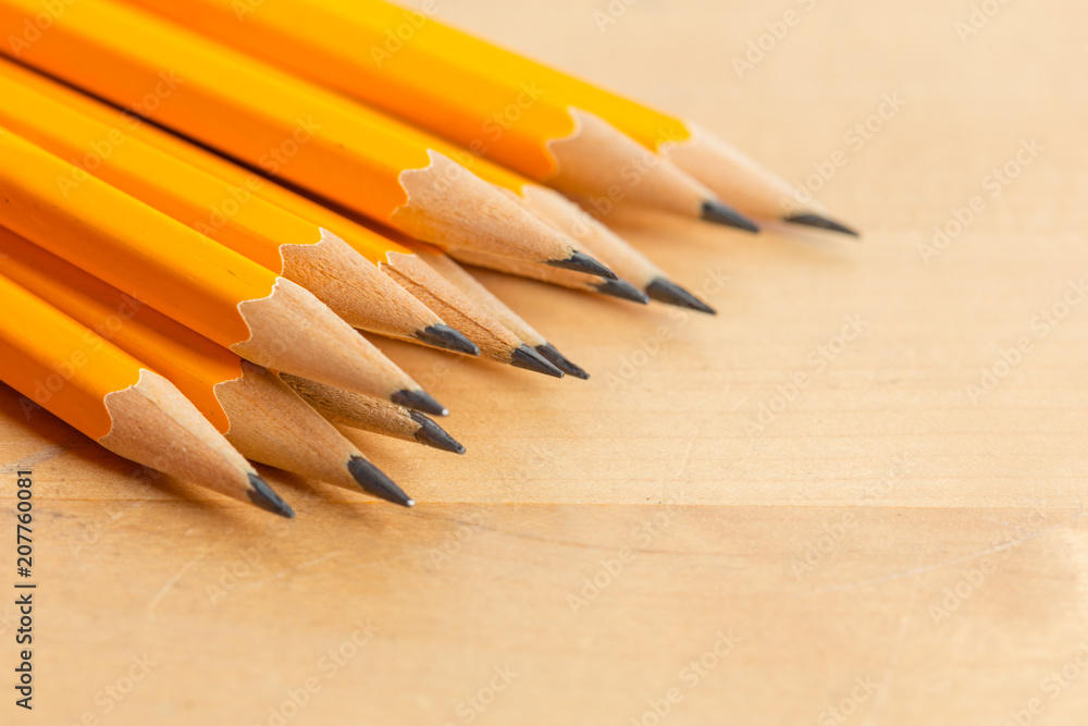 Obraz premium Pile of pencils