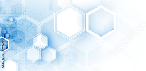 Digital technology world. Business virtual concept. Vector background