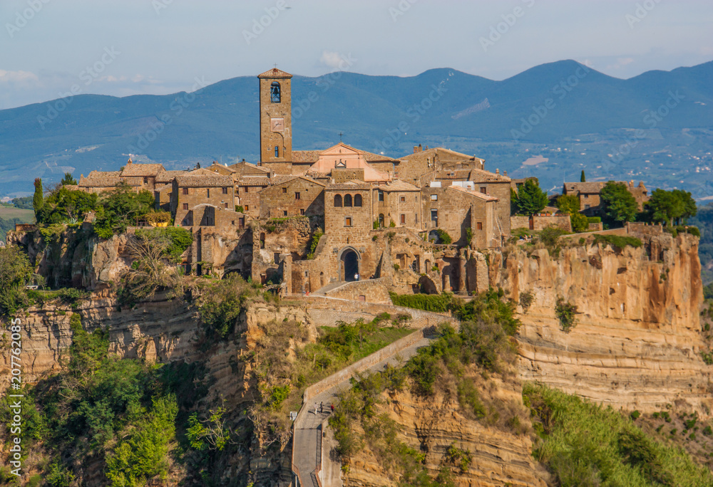 Fototapeta premium Civita di Bagnoregio, Italy - Civita is known as 
