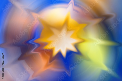 Abstract background. Multi-colored spots. Soft focus, blur