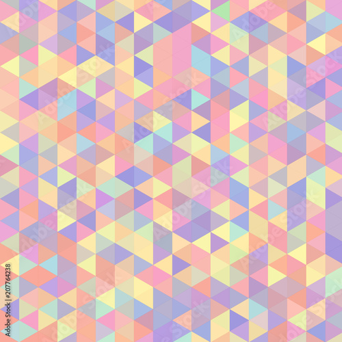 Colorful abstract background made of triangle elements.
