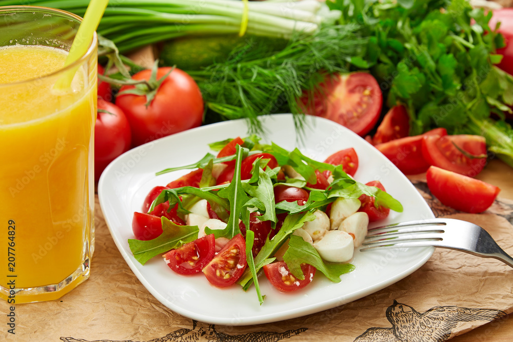 Tomato salad Tomato salad