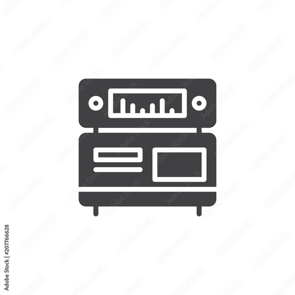 Retro amplifier vector icon. filled flat sign for mobile concept and web design. Lamp amplifier simple solid icon. Symbol, logo illustration. Pixel perfect vector graphics Retro amplifier vector icon. filled flat sign for mobile concept and web design. Lamp amplifier simple solid icon. Symbol, logo illustration. Pixel perfect vector graphics