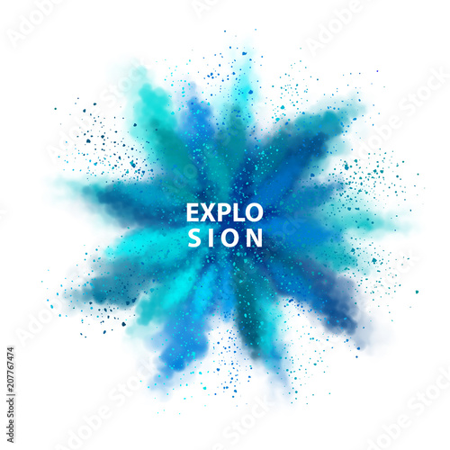 Abstract Watercolor Splash