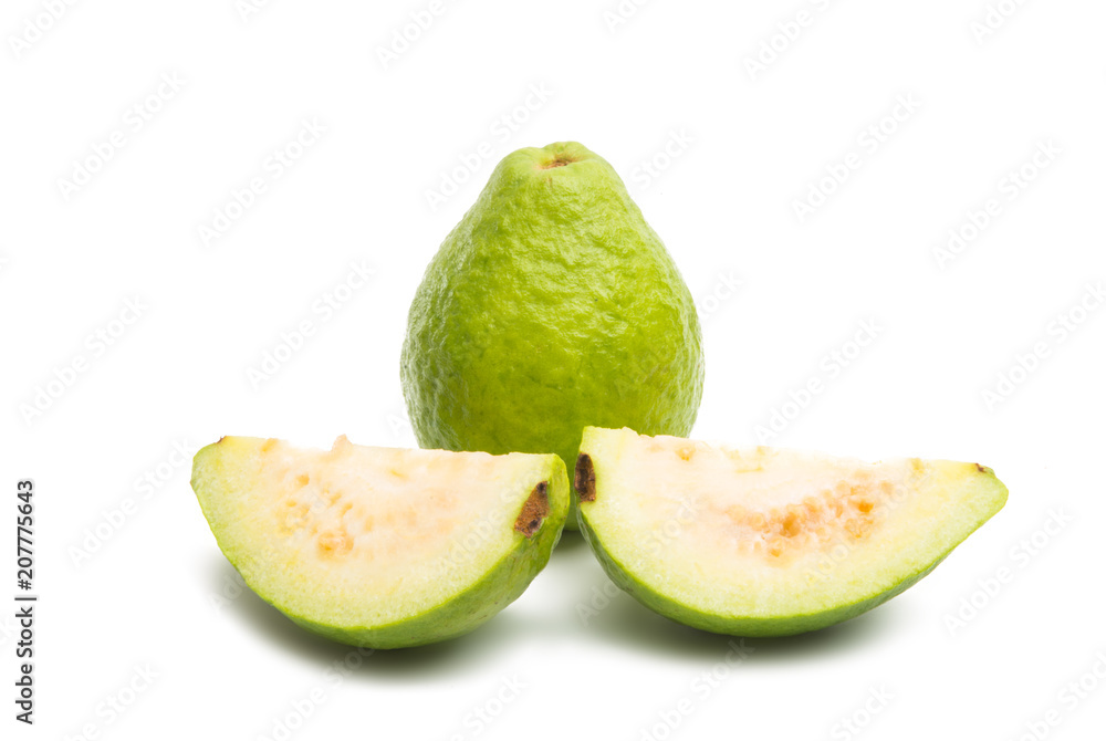 green guava isolated
