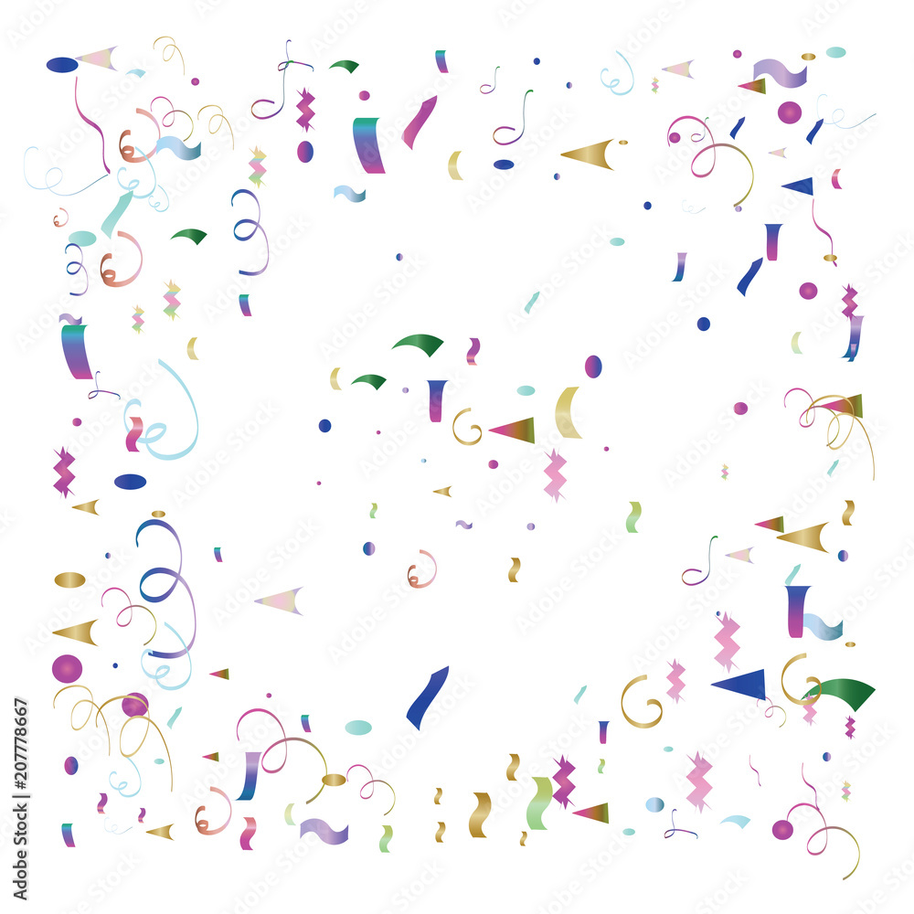 Trendy Xmas Party Tinsel Vector Foil Confetti Cool Foil Border Fireworks Explosion, Blast, Burst, New Year, Christmas, Birthday Celebration. Cool Summer Coctail Party Colored Gradient Tinsel Confetti. Trendy Xmas Party Tinsel Vector Foil Confetti Cool Foil Border Fireworks Explosion, Blast, Burst, New Year, Christmas, Birthday Celebration. Cool Summer Coctail Party Colored Gradient Tinsel Confetti.