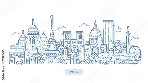 Paris Cityscape