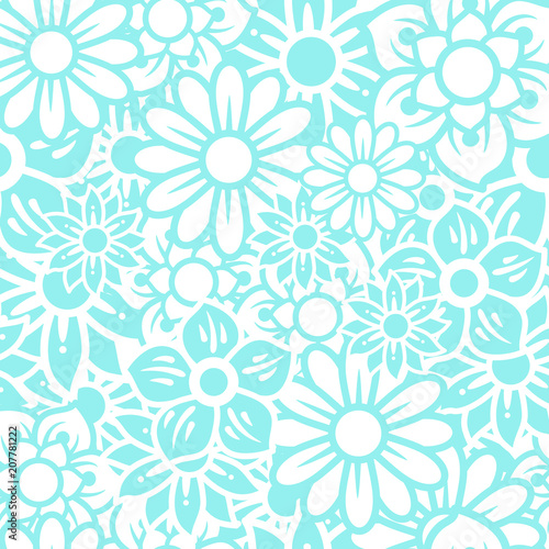 Wallpaper Mural Florale Muster für Hintergründe Torontodigital.ca