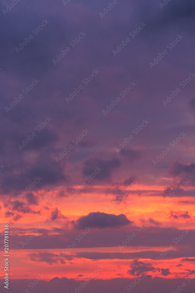 Spectacular colorful sunset skies. Nature abstract background. Spectacular colorful sunset skies. Nature abstract background.