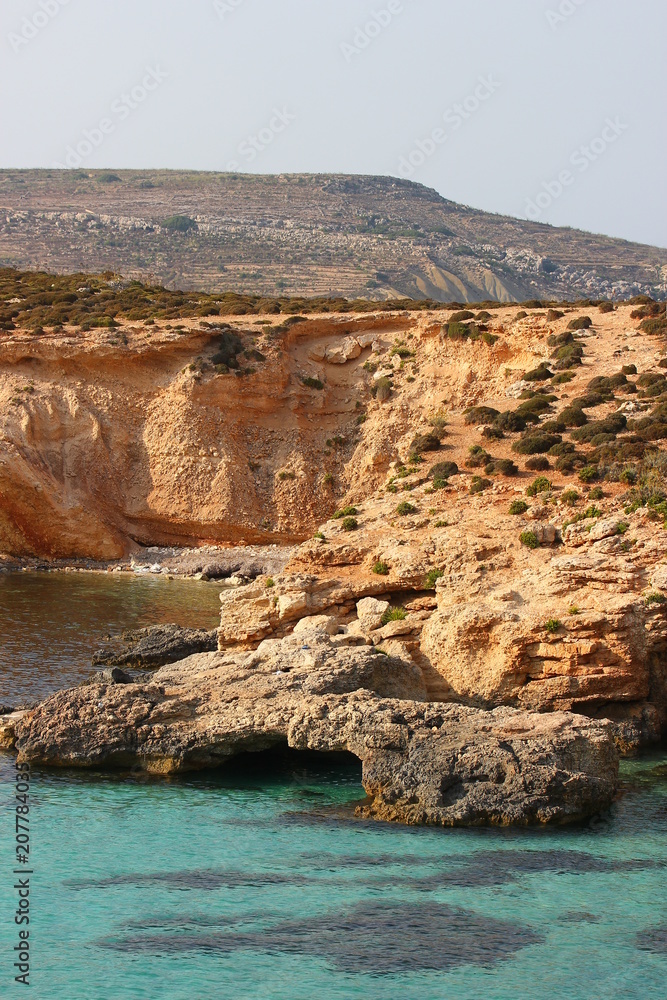 the beautiful Blue Lagoon, Malta